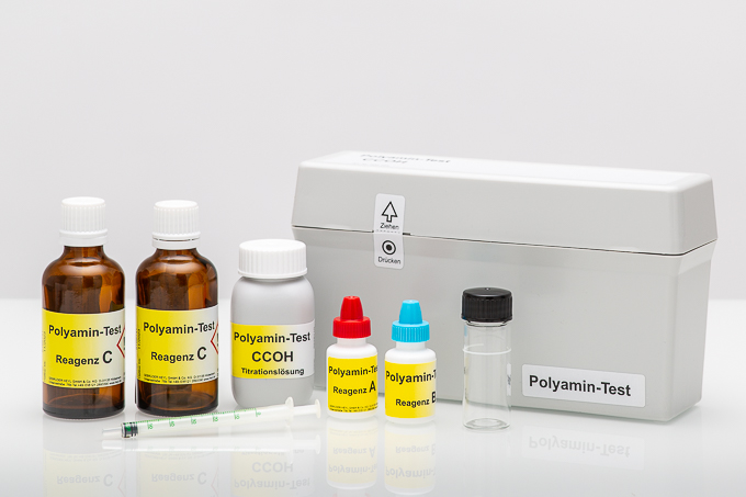 Polyamin-Testbesteck