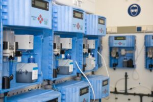 Gebrüder Heyl Wasseranalysegeraete Testraum